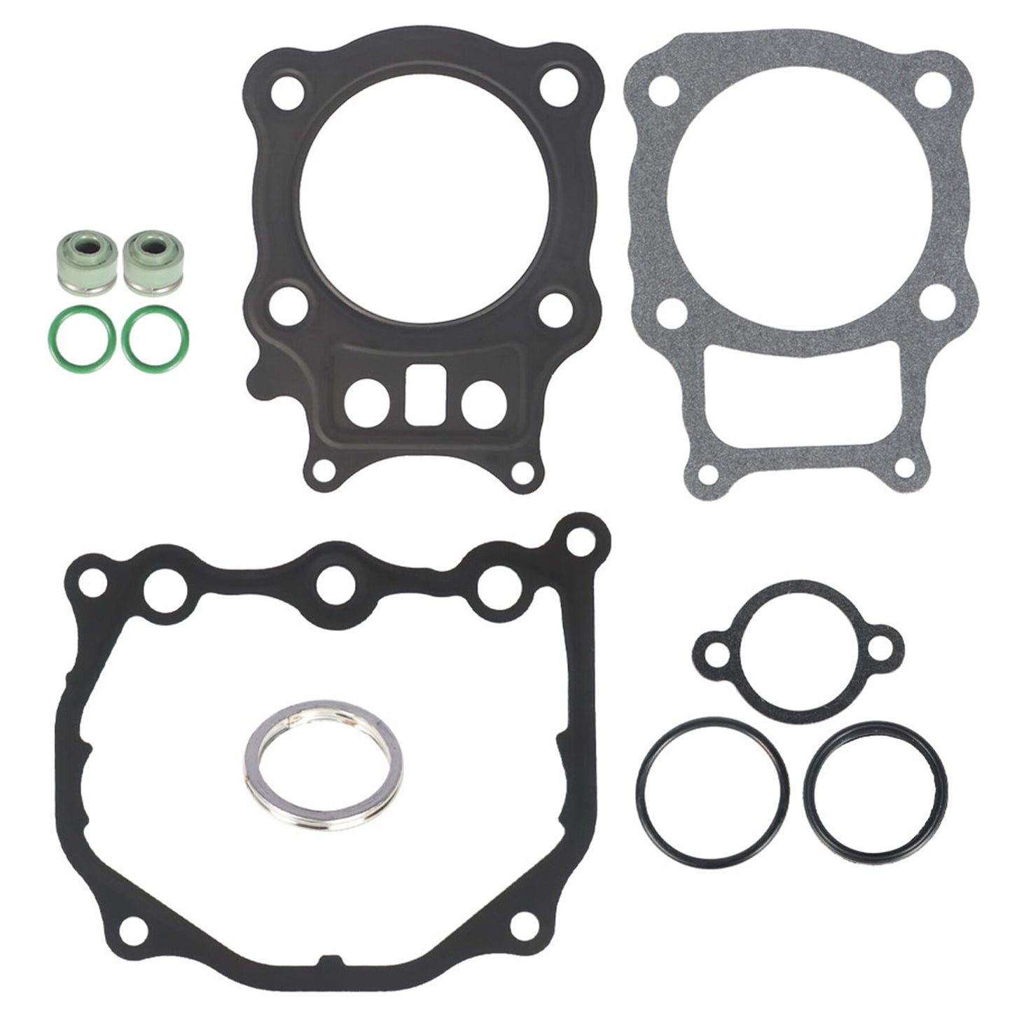 munirater Black Top End Head Gasket Kit Replacement for Rancher 350 2000-2006