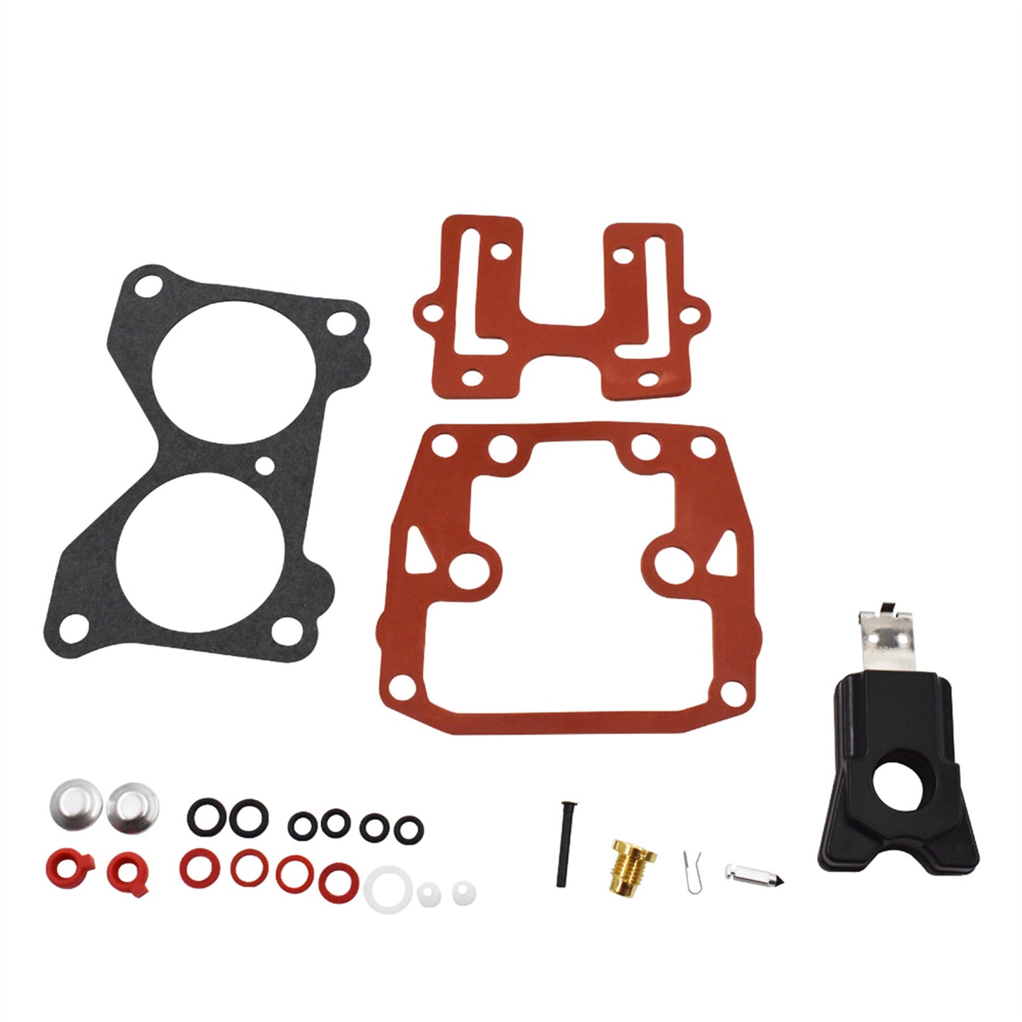 munirater 3 - Pack Carburetor Rebuild Kit Replacement for Johnson V6 150 155 175 185 200 235 HP 18-7046