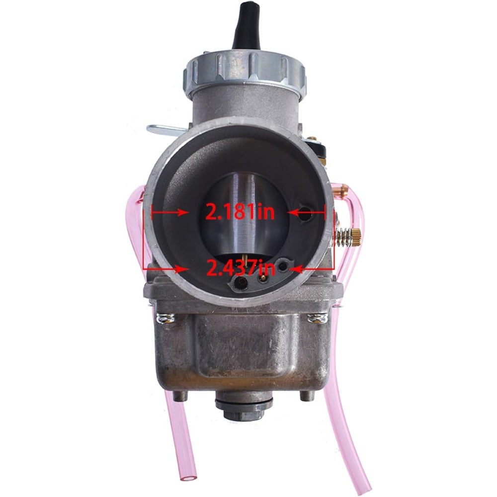 38mm Round-Slide Carburetor for 2-Stroke Engines, VM38-9 Configuration