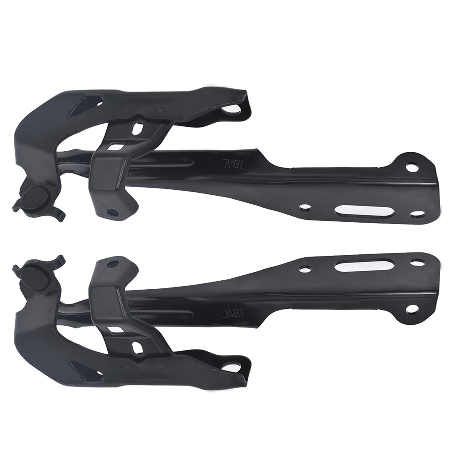 munirater 2PCS Hood Hinge Set Black Steel Replacement for 2016-2021 Honda Civic 60120TBAA00ZZ 60170TBAA00ZZ HO1236143 HO1236144