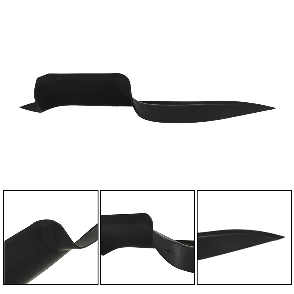 munirater Car Interior Door Handle Pull Carrier Cover Left Front Matte Black Replacement for 2008-2015 7 Series F01 F02 51419115501 ERG960842