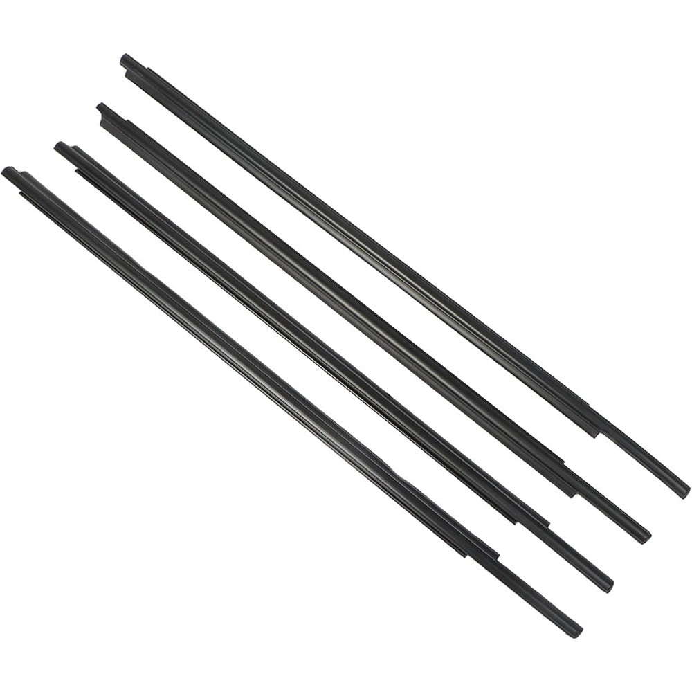 Door Belt Weatherstrip Molding Kit for 2008-2020 Toyota Sequoia, 4-Piece