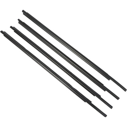 Door Belt Weatherstrip Molding Kit for 2008-2020 Toyota Sequoia, 4-Piece