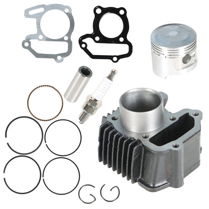 munirater Engine Piston Cylinder Top End Kit Replacement for Yamaha Badger Moto - 4 Raptor 80 80cc MK1000929