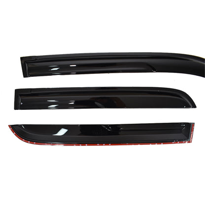 munirater Side Window Vent Visor Rain Guard Shade Replacement for 2010-2018 Toyota 4Runner