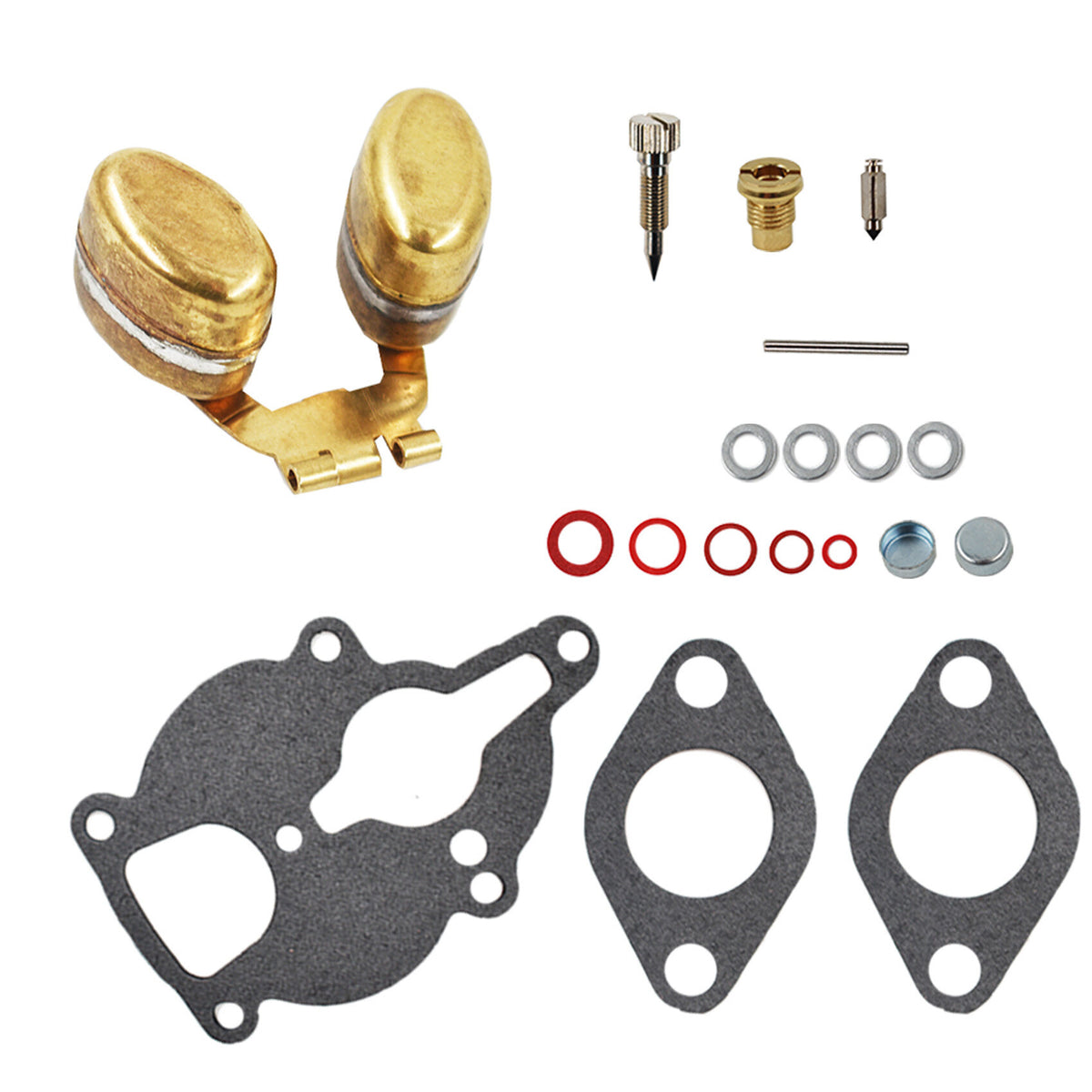 munirater Carburetor Kit Float Replacement for Zenith Wisconsin Engine VH4D VHD TJD THD AHH Replaces LQ39 E27