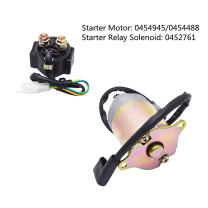 munirater Starter Starting Motor Solenoid Relay Replacement for ATV UTV RZR 170 2009-2017 0454945 0454488