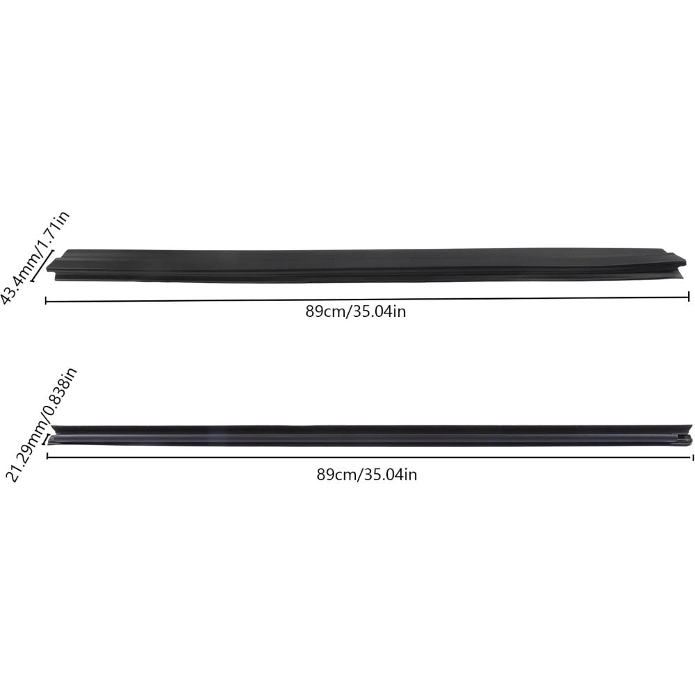 Front Window Weatherstrip Kit for 1994-2002 Dodge Ram Trucks, 4-Piece