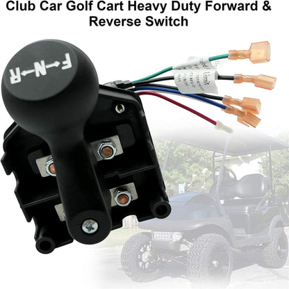 munirater 48 Volt Golf Cart Heavy Duty Forward and Reverse Switch Assembly Replacement for Club Car DS Golf Cart 1996 - Up 101753005