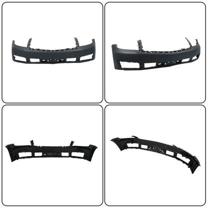 munirater Front Bumper Cover Fascia Primed Replacement for 2015-2020 Suburban Tahoe 84408068 W/o Sensor Holes