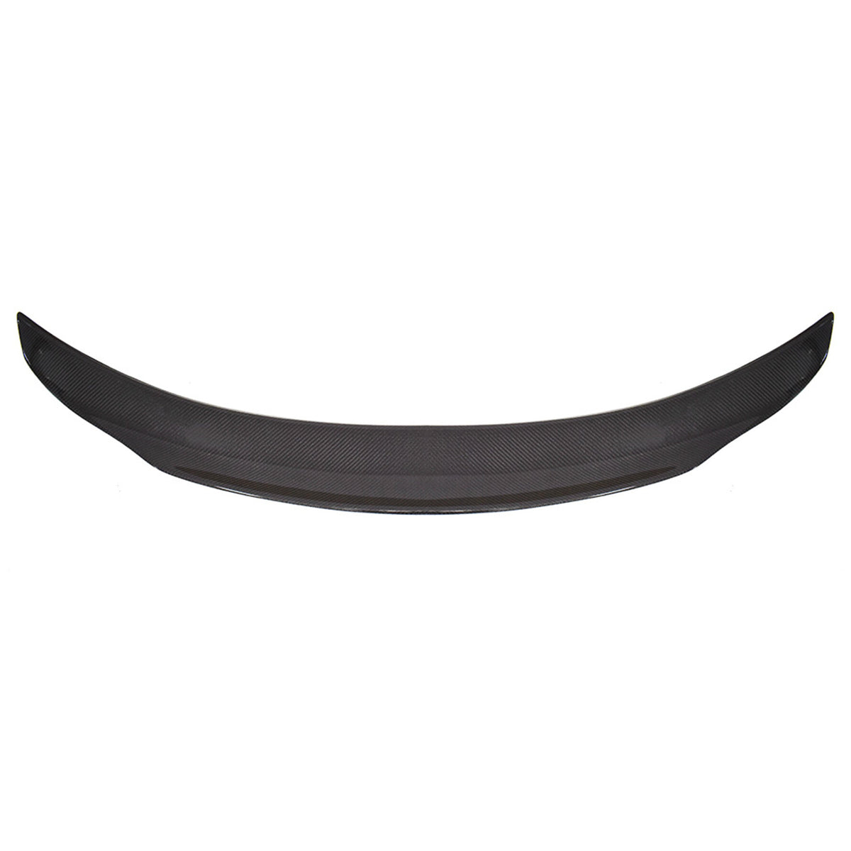 munirater Carbon Fiber Black Rear Trunk Spoiler Wing Replacement for 2015-2019 W205 C63 AMG