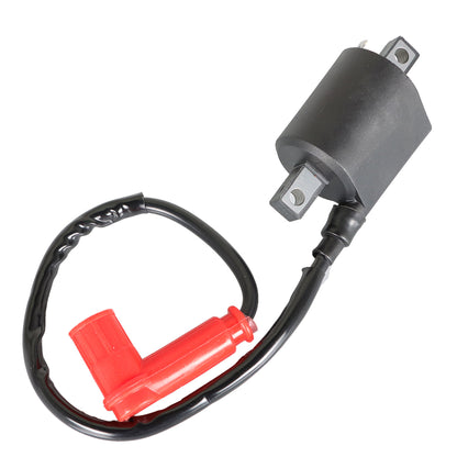 munirater Golf Cart Ignition Coil and Spark Plug Replacement for Gas G2 1985-1991 G5 1990-1995 J38-82310-20-00 JF2-82310-00-00 99999-02368-00