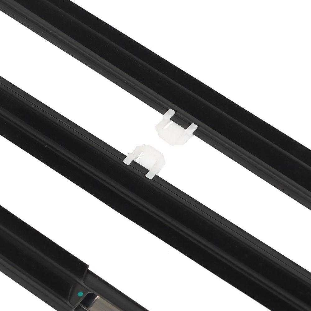 Chrome Window Weatherstrip Molding Kit for 2008-2012 Honda Accord Sedan, 4-Piece