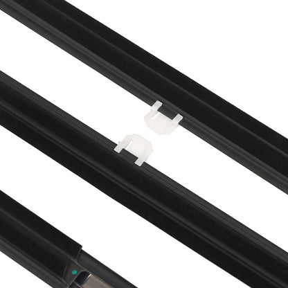 Chrome Window Weatherstrip Molding Kit for 2008-2012 Honda Accord Sedan, 4-Piece