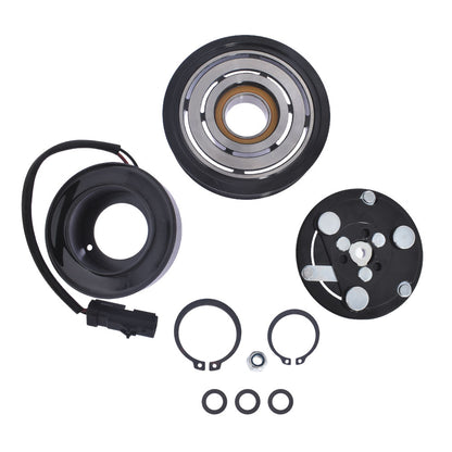 munirater A/C Compressor Clutch Kit Pulley Coil Replacement for 1994-2002 Ram 1500