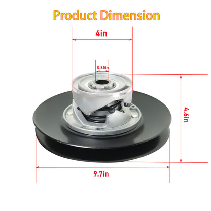 munirater Golf Cart Driven Clutch Replacement for 1976-1988 EZGO 2 - Cycle Gas Golf Cart