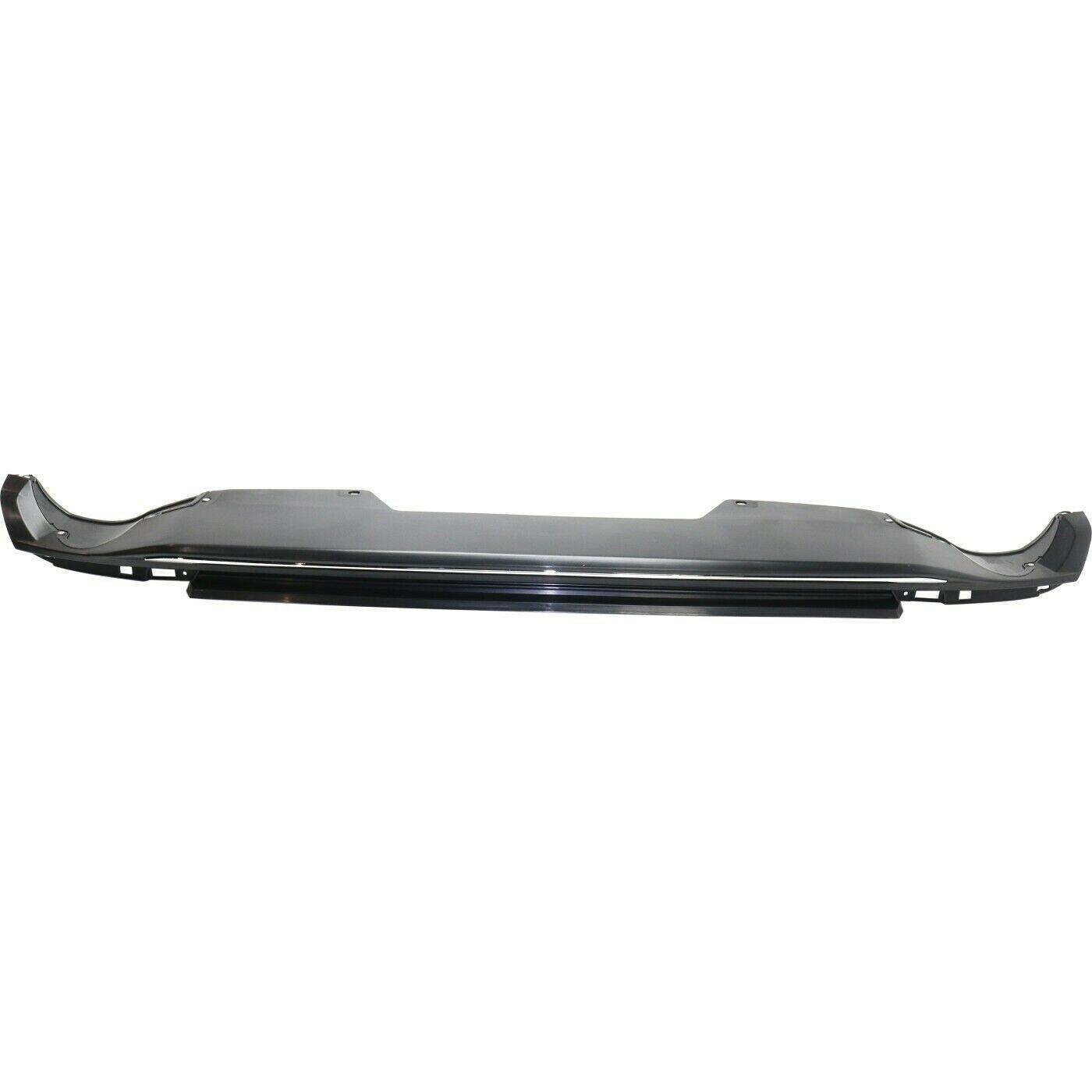 munirater Rear Lower Bumper Valance with Chrome Molding Black Replacement for 2013-2015 Accord 71510T2GA00 HO1195106