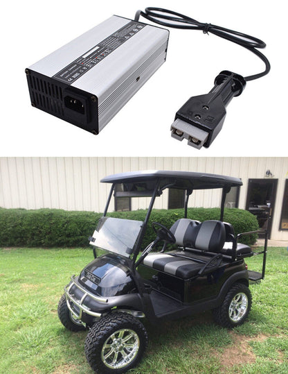 munirater 36V 5A Golf Cart Battery Charger SB50 Plug Portable Light and Thin Charger Replacement for TXT Marathon Club Car Golf Carts