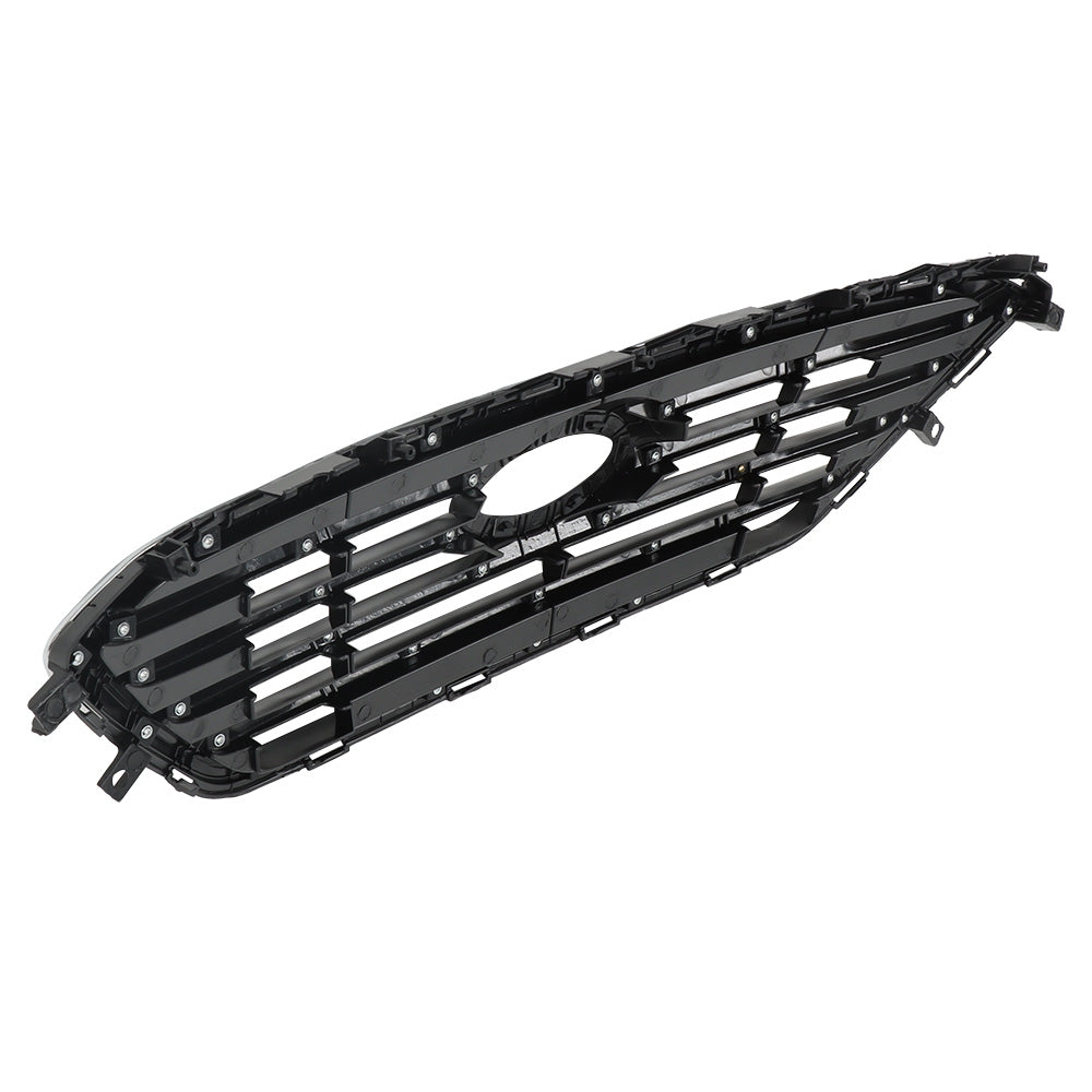 munirater Front Bumper Chrome Grill Factory Style Grille Replacement for 2015-2016 Hyundai Sonata