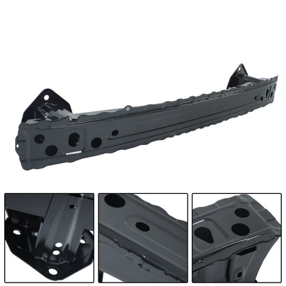 Black Rear Bumper Reinforcement Impact Bar Replacement for Outback Wilderness 2022 2023 2024 Steel