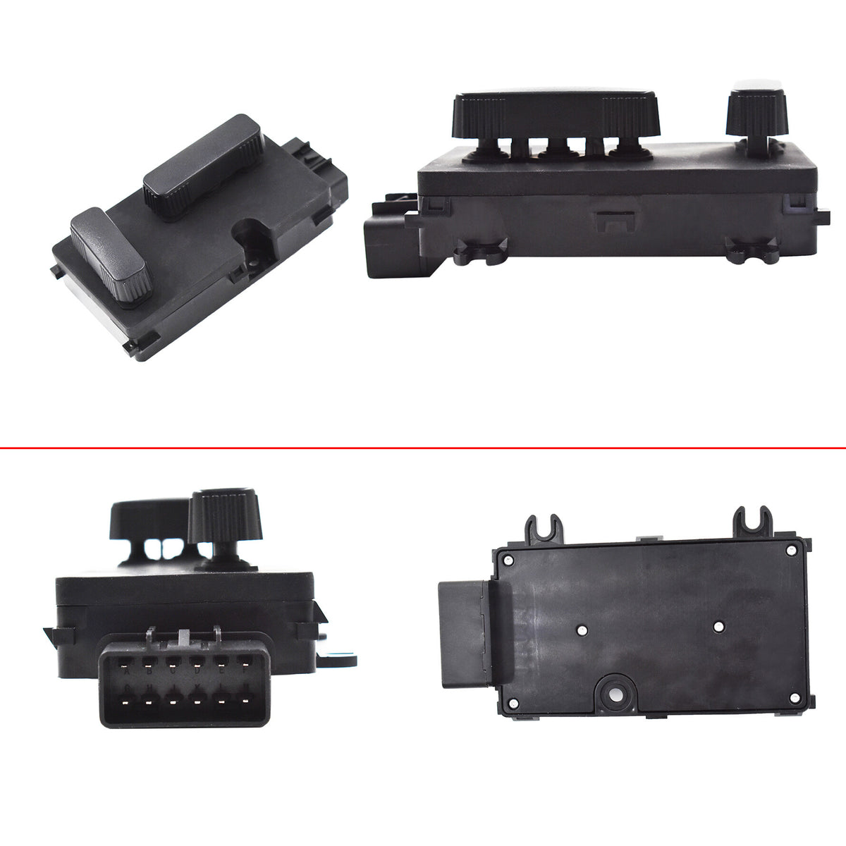 munirater Driver Left Power Seat Switch 8 Way Recliner Switch 12450166 Replacement for Chevrolet Silverado GMC Sierra Cadillac Escalade