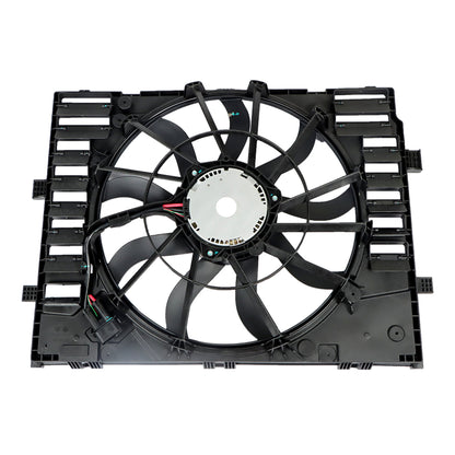 munirater Engine Radiator Cooling Fan Assembly Replacement for 2011-2018 Cayenne S Turbo Diesel Turbo S 95810606120 7P0121203K 7P0121203H PO3115104