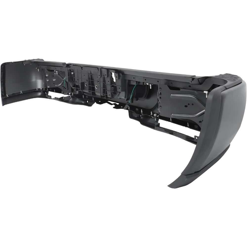 Black Rear Step Bumper for Ram 2500 2019-2024, with Sensor and Light Openings, CH1103179