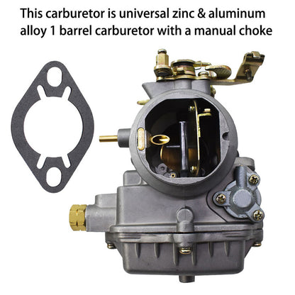 munirater 1-Barrel Carburetor Carb Replacement for Ford 1957 1960 1962 144 170 200 223 inline 6-Cyl Engine, Holley 1904 1940 1920 - Manual Choke Autoparts