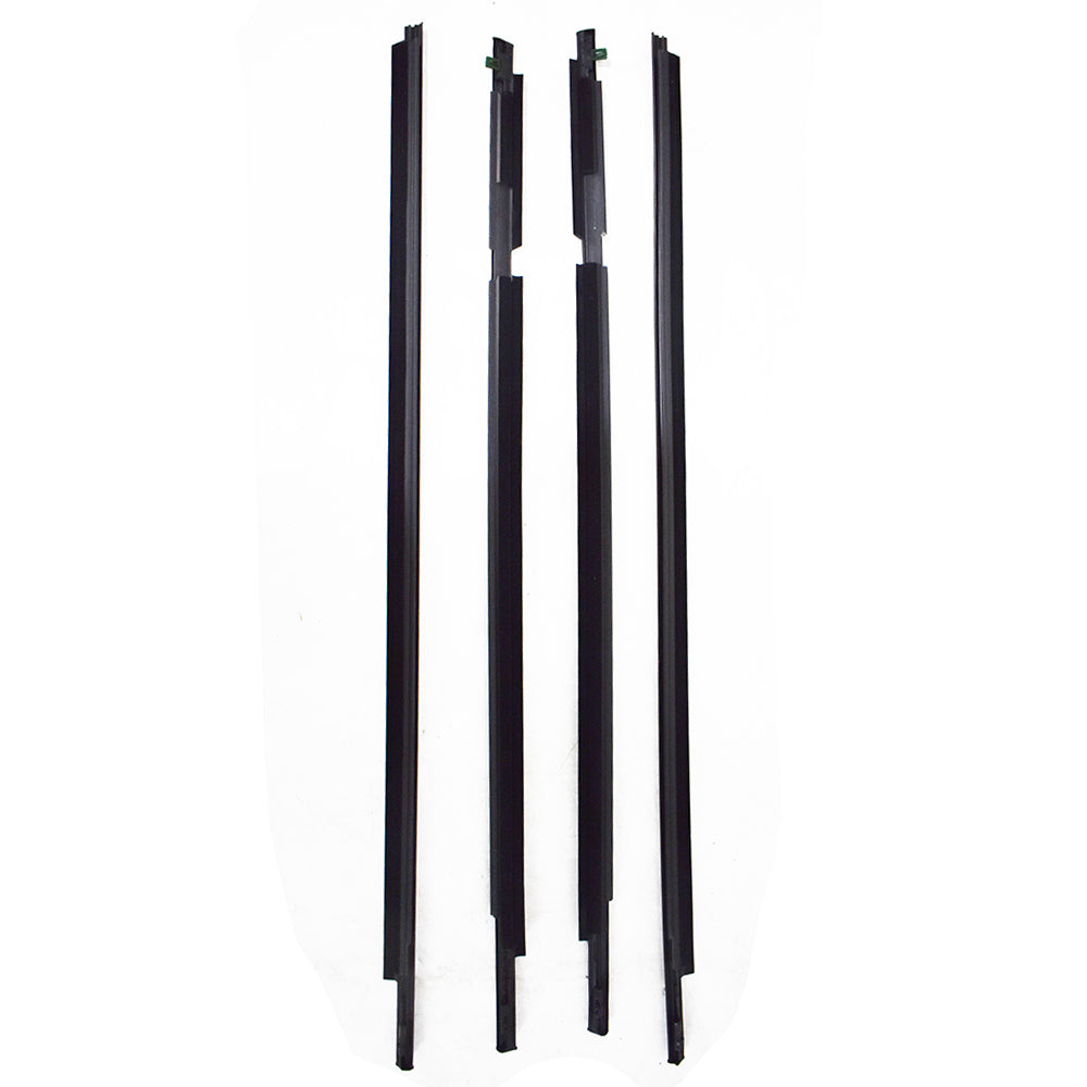 Outer Window Weatherstrip Kit for 2003-2009 Lexus GX470 & Toyota Prado, 4-Piece