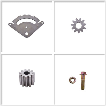 munirater Selective Sector Gear Pinion Gear w/Bushings Replacement for John Deere L118 L120 L130