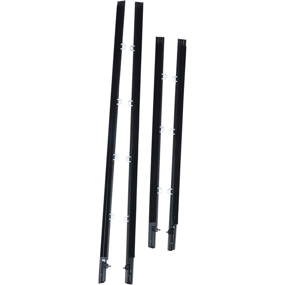 Chrome Window Weatherstrip Kit for Acura TSX Sedan, 4-Piece