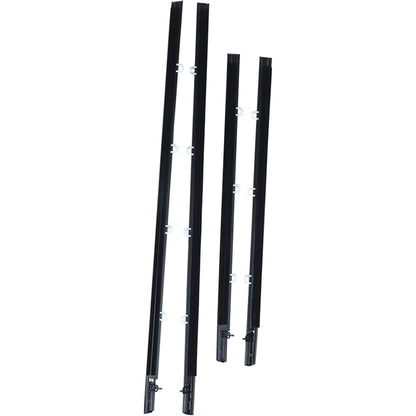 Chrome Window Weatherstrip Kit for Acura TSX Sedan, 4-Piece