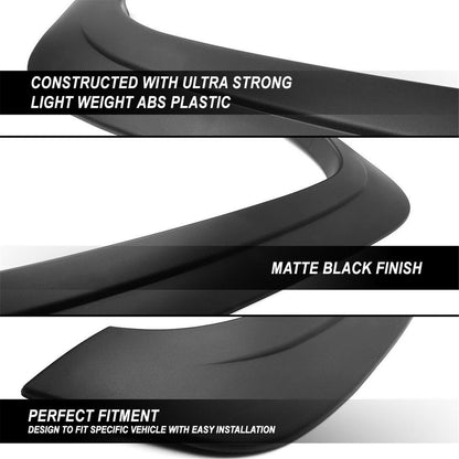 munirater Wheel Fender Flares Replacement for 2007-2013 Chevy Silverado 1500/2500HD/3500HD OE Factory Style 02RSA4511BDM