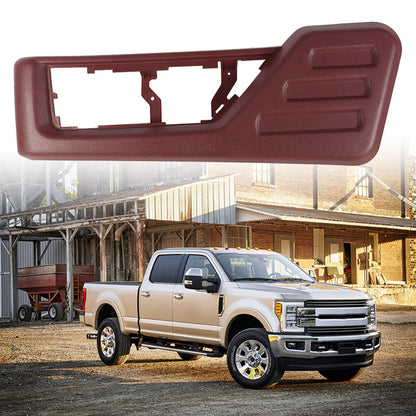 munirater Red Front Driver Side Seat Panel Trim Replacement for 2008 2009 2010 F250 F350 F450 F550 Super Duty 8C3Z2562187DB 8C3Z-2562187-DB