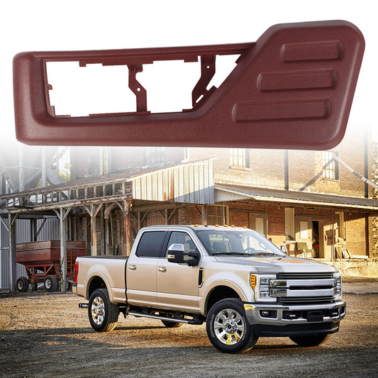 munirater Red Front Driver Side Seat Panel Trim Replacement for 2008 2009 2010 F250 F350 F450 F550 Super Duty 8C3Z2562187DB 8C3Z-2562187-DB