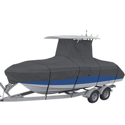 munirater 420D T - Top Heavy - Duty Boat Cover Replacement for Boats 20-22 L Beam Width to 106 W