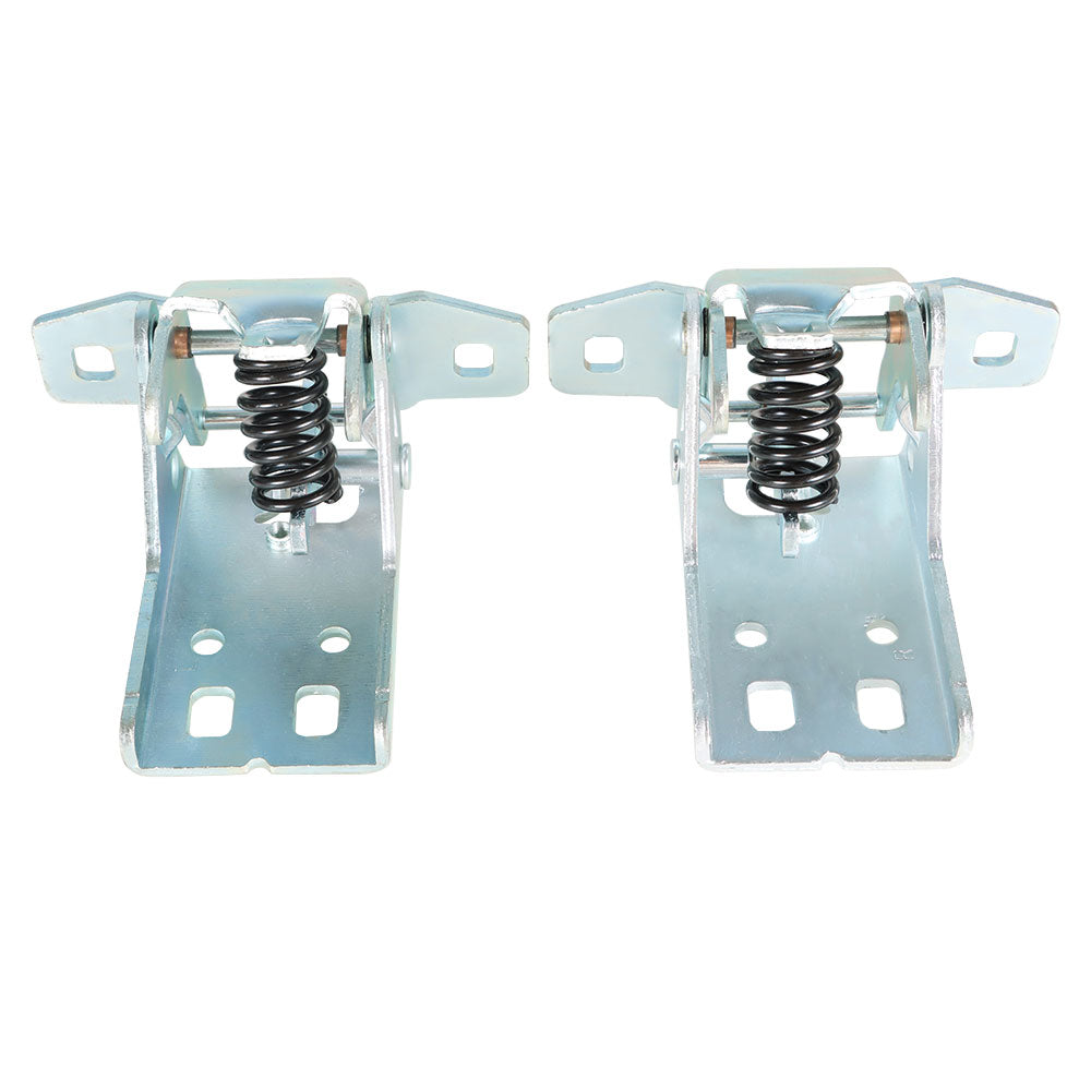 munirater 2PCS Door Hinge Upper Left Right Side Silver Replacement for 1994-2002 Ram 1500 2500 3500 55075956AC 55075957AC