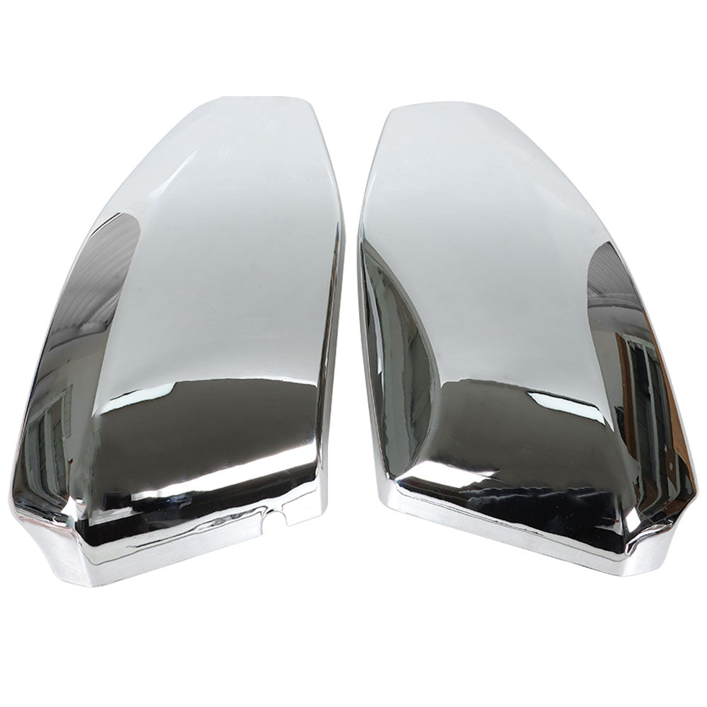 munirater Chrome Battery Side Cover 2 Pack Replacement for Honda VTX 1300 2003-2009