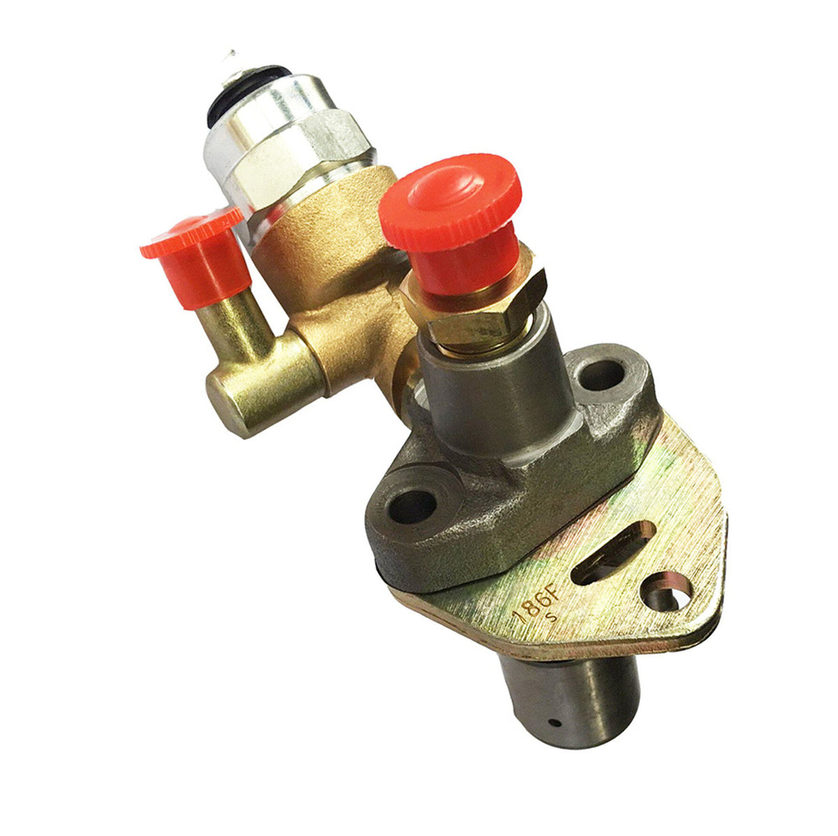 munirater Diesel Fuel Injector Pump 186 186F with Solenoid Replacement for Yanmar L100 10HP Generator