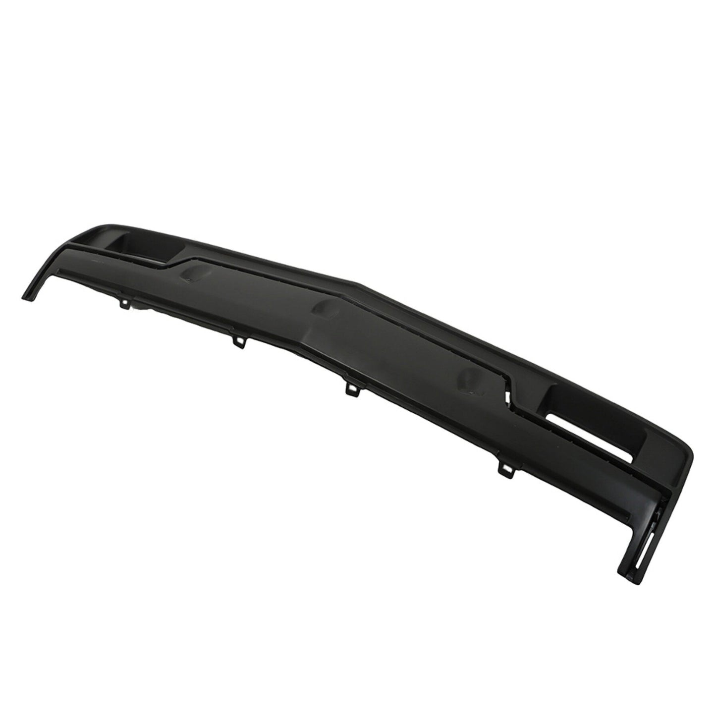 munirater Black Front Bumper Filler Panel with Deputy Decorate Plate with Tow Hooks Hole Replacement for 2014 2015 Silverado 1500 22944881