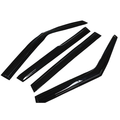 munirater Side Window Visor Vent Rain Guard Deflector Replacement for 2008-2013 Kia Soul