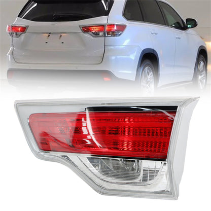 munirater 1-Pack Rear Right Tail Light Brake Lamp Replacement for 2014-2016 Toyota Highlander Passenger Side Inner Liftgate Mounted