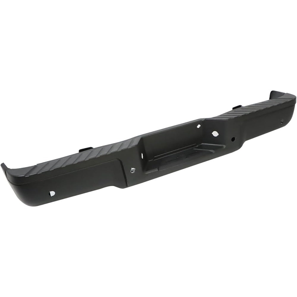 Primed Steel Rear Bumper for Ford F-150 2009-2014, with Sensor Holes, FO1103167
