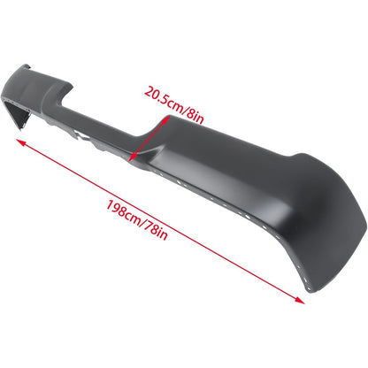 Black Steel Rear Bumper Face Bar for Ram 2500 2019-2024, CH1102387