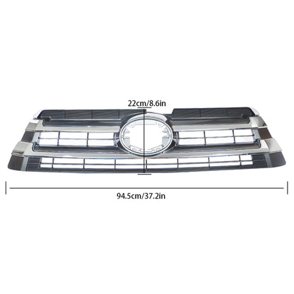 munirater Grill Front Bumper Upper Grille Replacement for 2017 2018 2019 Highlander 531010E230 TO1200425