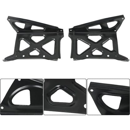 Black Steel Rear Step Bumper for Toyota Tundra 2014-2021