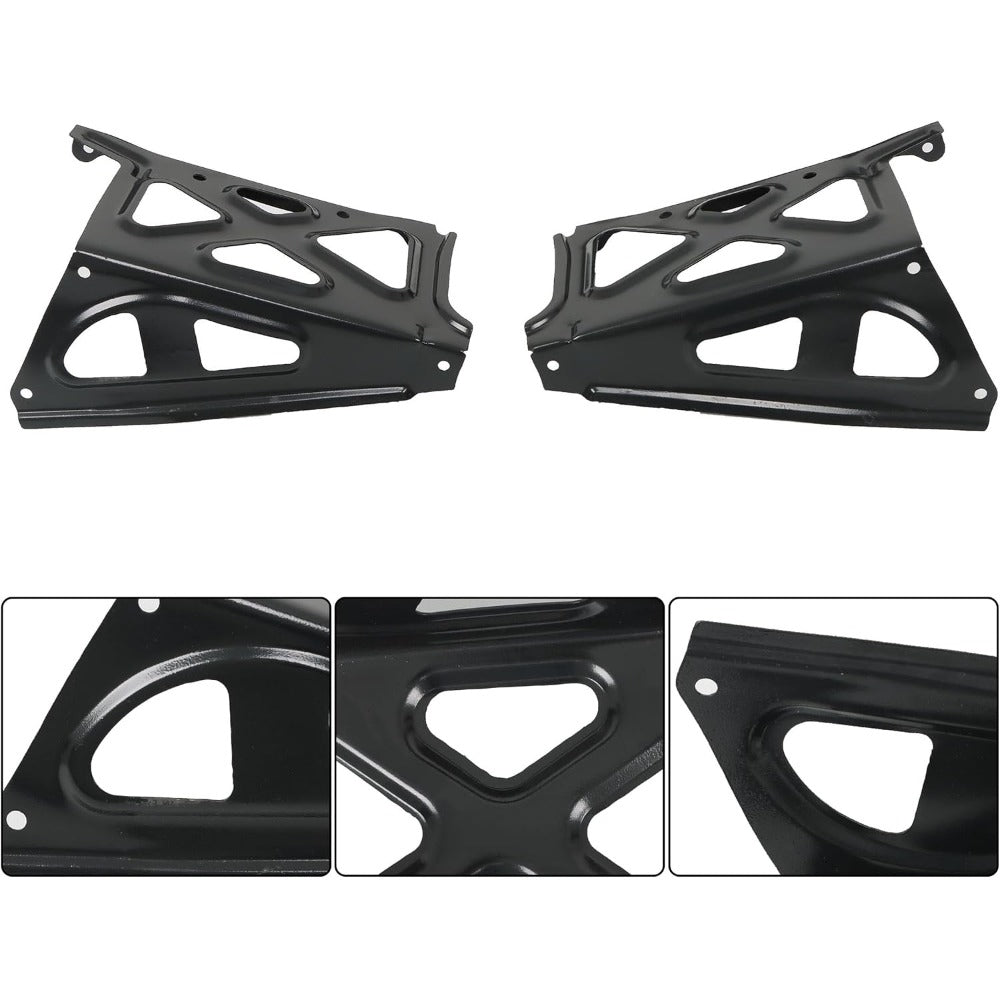 Chrome Steel Rear Step Bumper for Toyota Tundra 2014-2021, with Sensor Holes, TO1103120