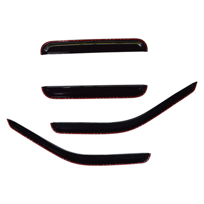munirater Side Window Vent Visor Rain Guard Deflector Replacement for 1999-2016 F250/350/450