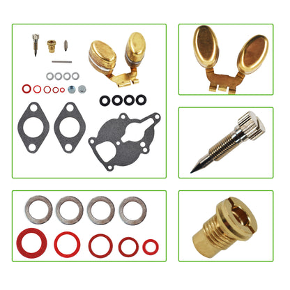 munirater Carburetor Kit Float Replacement for Zenith Wisconsin Engine VH4D VHD TJD THD AHH Replaces LQ39 E27