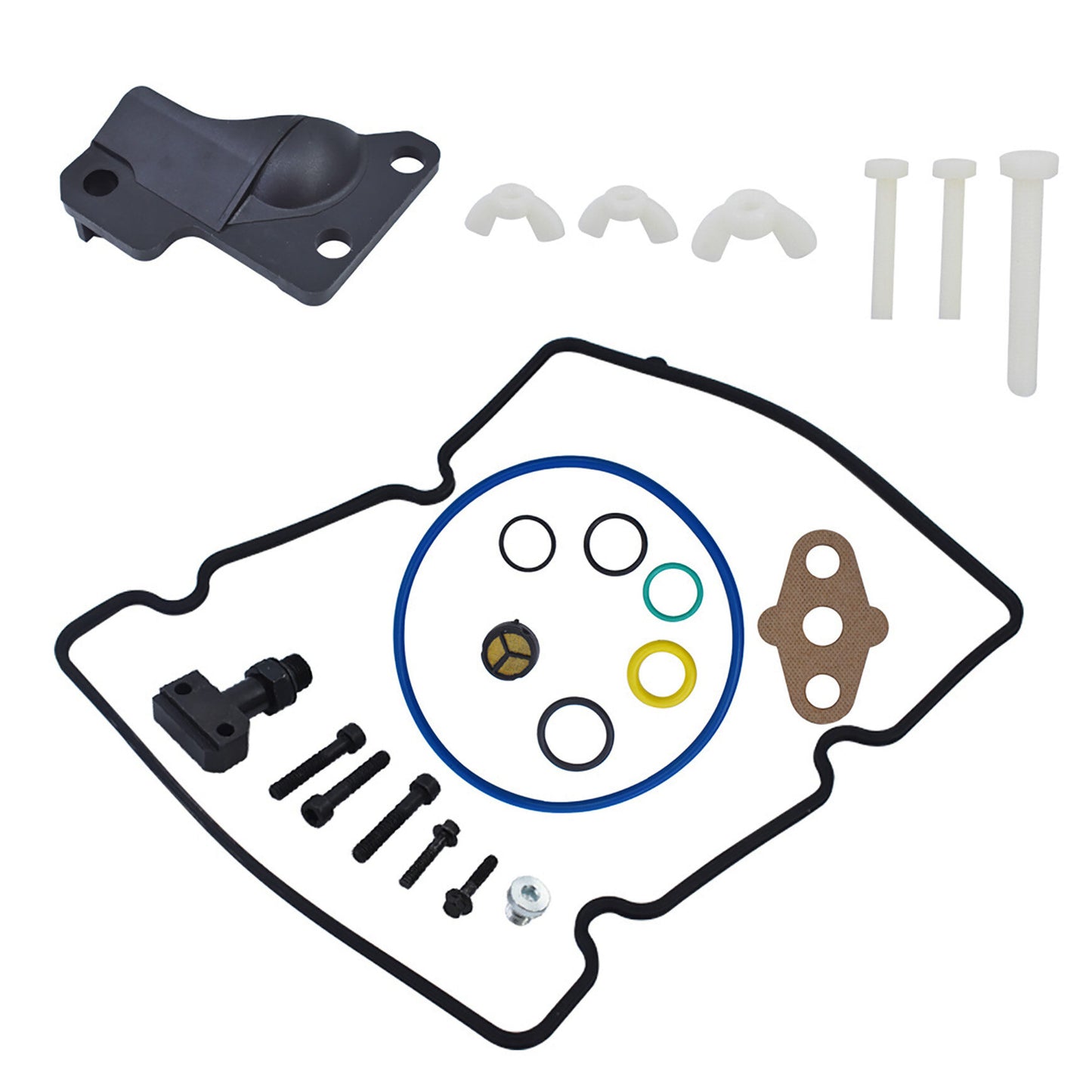 munirater 6.0L STC HPOP Fitting Update O-Ring Repair Kit Replacement for F250 F350 F450 F550 Vehicles 4C3Z-9B246-F